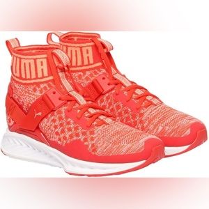 Puma Ignite Evoknit Women’s Running Shoes Coral Poppy Red